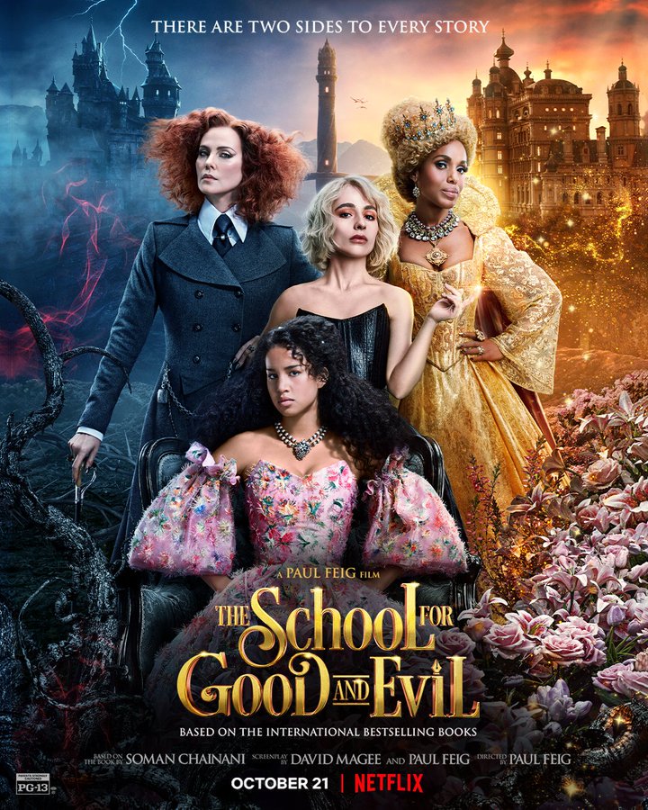 The School for Good and Evil poster