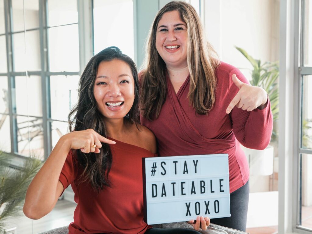 Yue Xu and Julie Krafchick of Dateable