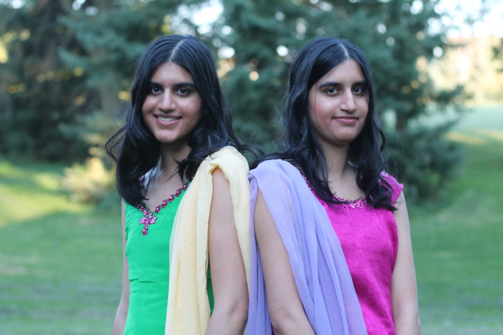 Sarena and Sasha Nanua